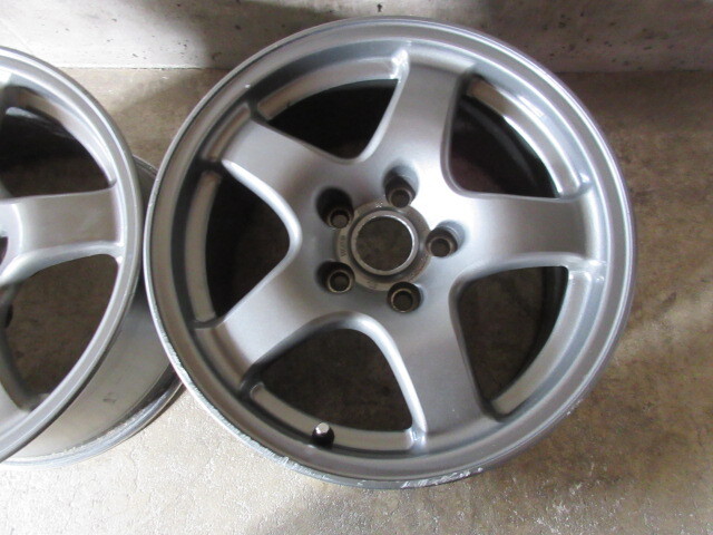 日産 BNR32 スカイライン GT-R GTR 純正 (16x8+30 5H/114,3) (FORGED) 2本set!! ドリ車 サーキット 峠 流用にも!! シルビア 180SX ローレル_画像7