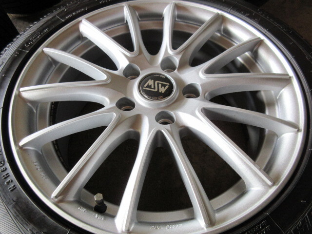 冬用+稀少な外車用set!! OZ Racing MSW (17x7,5+47 5H/120) バリ溝(TOYO GIZ/2021) 225/45R17 BMW ミニ MINI クラブマン 3シリーズ 他にも の画像5