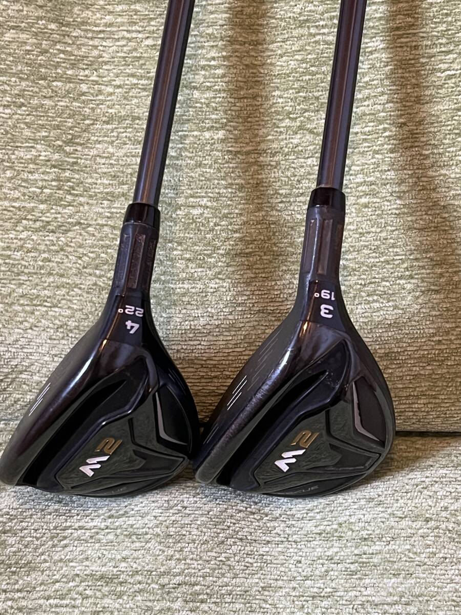 美品 TaylorMade テーラーメイド M2　3番 19° 4番 22° TM1-216　フレックスS_画像2