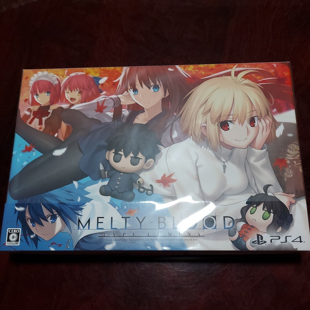 PS4　MELTY BLOOD：TYPE LUMINA メルティブラッド タイプルミナ　初回限定版　タペストリー　ソフマップ特典　月姫　TYPE-MOON