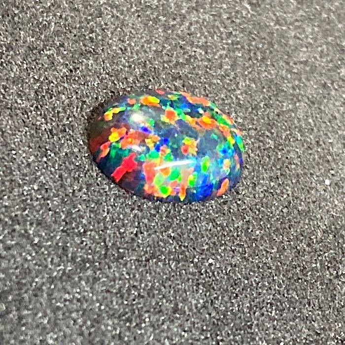  black opal разрозненный f Ray m fire - драгоценнный камень ювелирные изделия 8×10mmo-s567E(3)