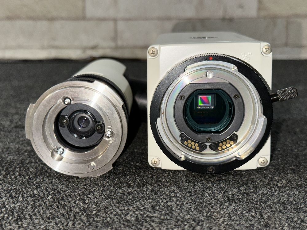 21●〇 SONY 3CCD カラービデオカメラ DXC-970MD & TOPCON SL-7E,7F FOR USE WITH MODEL レンズ 〇●_画像4