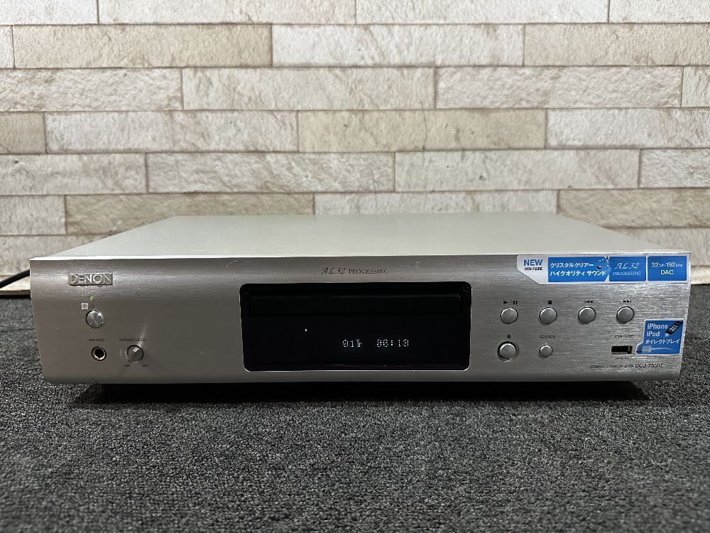 135●〇 DENON DCD-755RE COMPACT DISC PLAYER / デノン CDプレイヤー 〇●_画像1