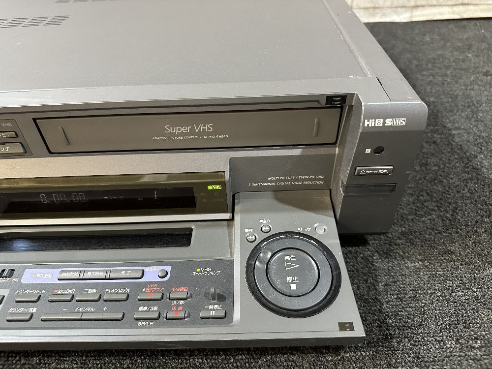 181●〇 SONY WV-SW1 ビデオカセットレコーダー 8mm/Hi8 S-VHS/VHS / ソニー 〇●_画像3