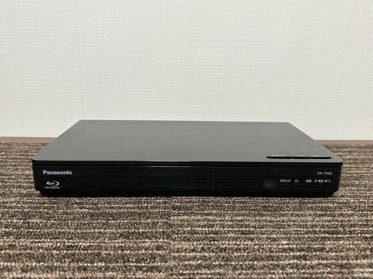 145 Panasonic /Panasonic private viera Blue-ray disk player /HDD recorder body only UT-TD6S 2016 year made 