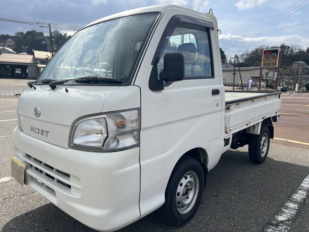 H17/10月 ダイハツハイゼット軽トラック／エアコンパワステスペシャル4WD／MT 47410km／車検令和8年2月26日までの画像3