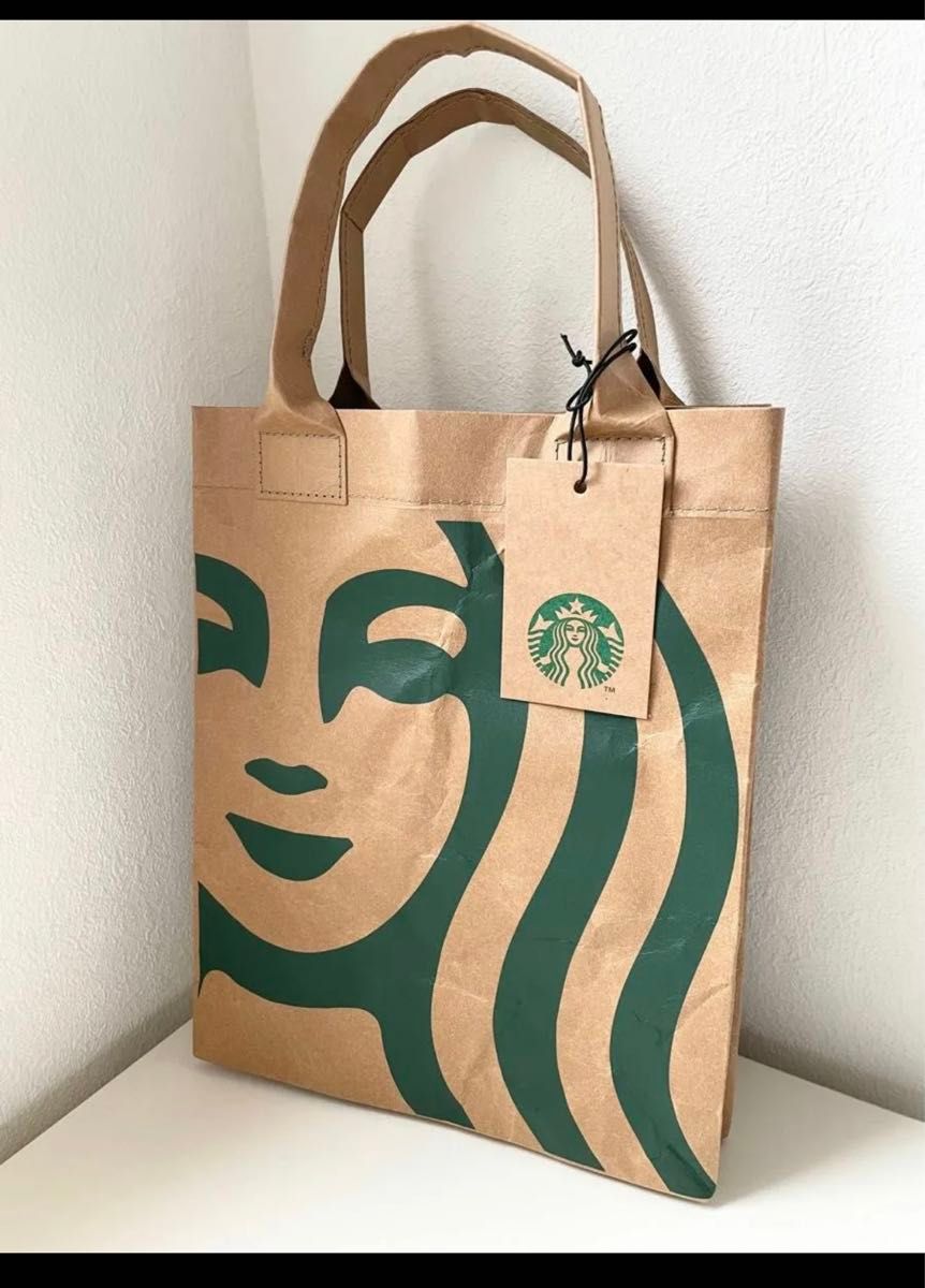 Starbucks スターバックス スタバ クラフトペーパーショッパー S  完売品 ショップ袋 茶色 紙袋 エコバッグ