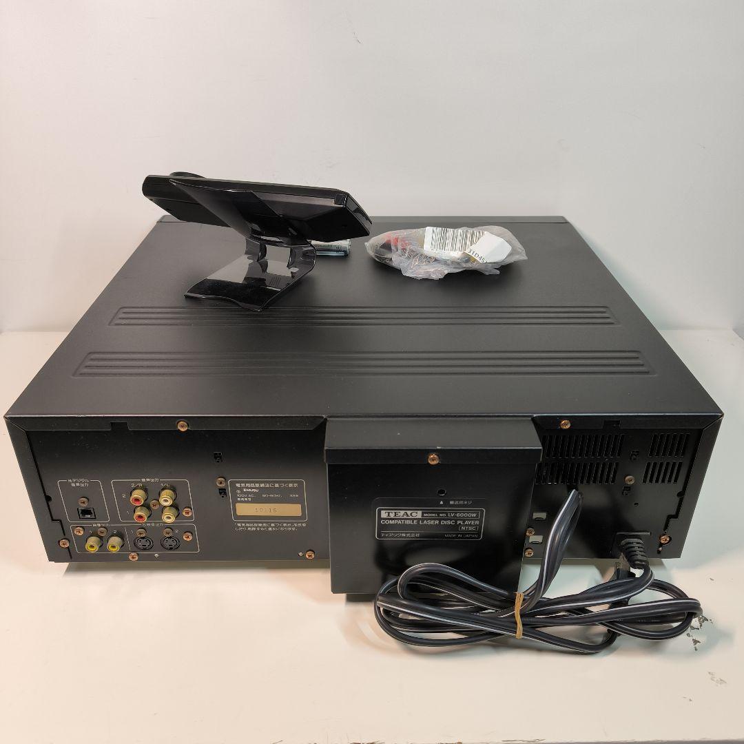 TEAC LDプレーヤー LV-6000W メンテナンス済み動作良好の画像5