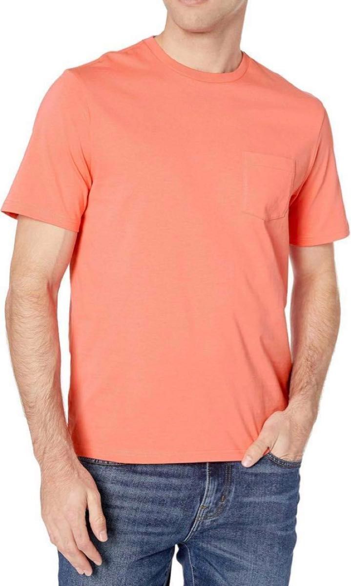 【１点限り☆】Amazon Essentials クルーネック 半袖 2枚セット 未使用品 ポケット付き  Tシャツ