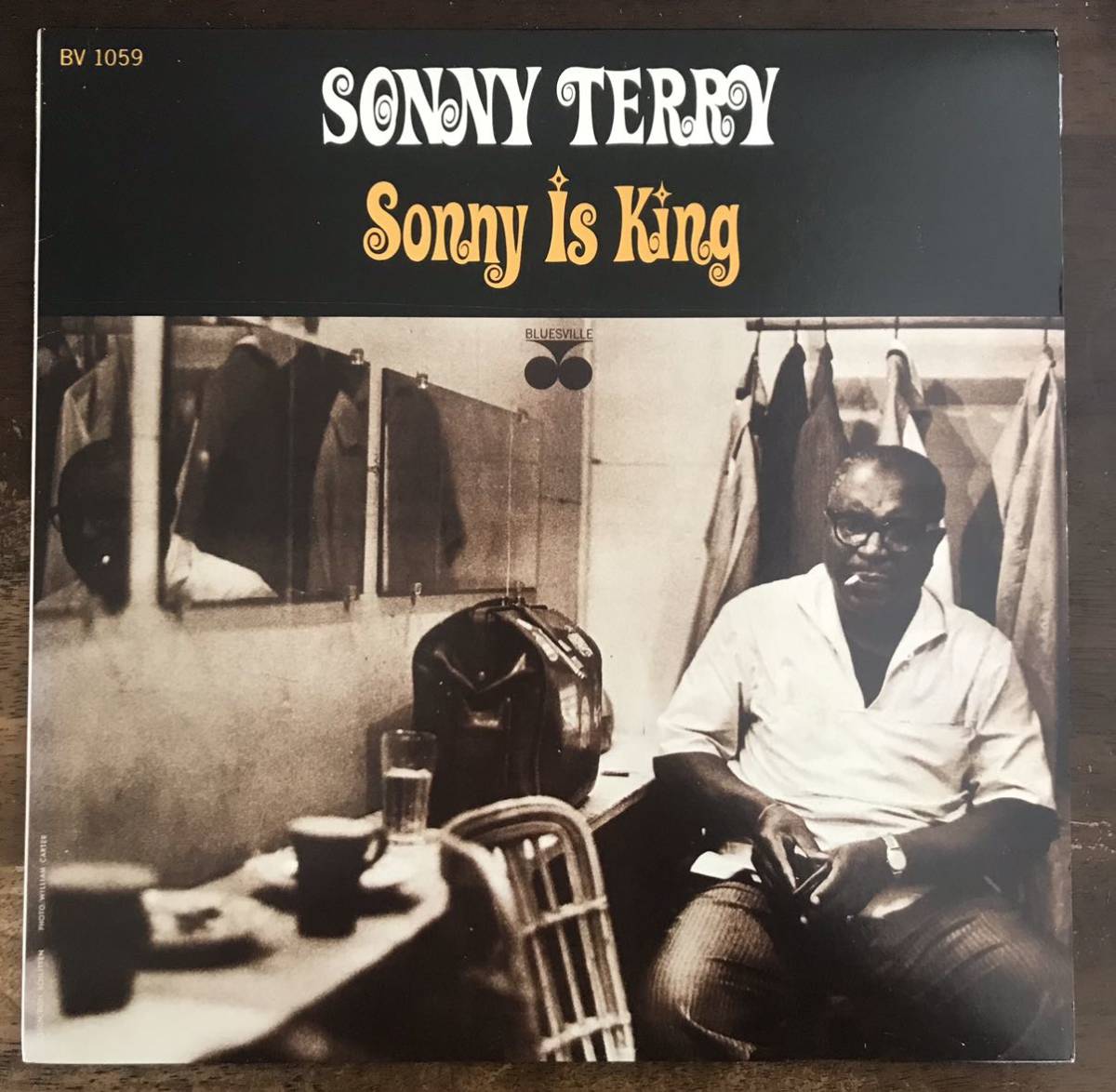■SONNY TERRY ■ソニー・テリー■Sonny Is King / 1LP / 1962 Recordings / 1987 Fantasy / Blues / ブルース名盤 / レコード / アナロの画像1