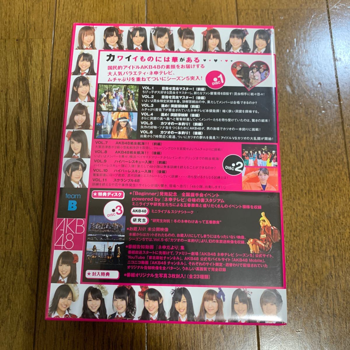 未開封　「AKB48 ネ申テレビ シーズン5 BOX〈DVD3枚組〉_画像2