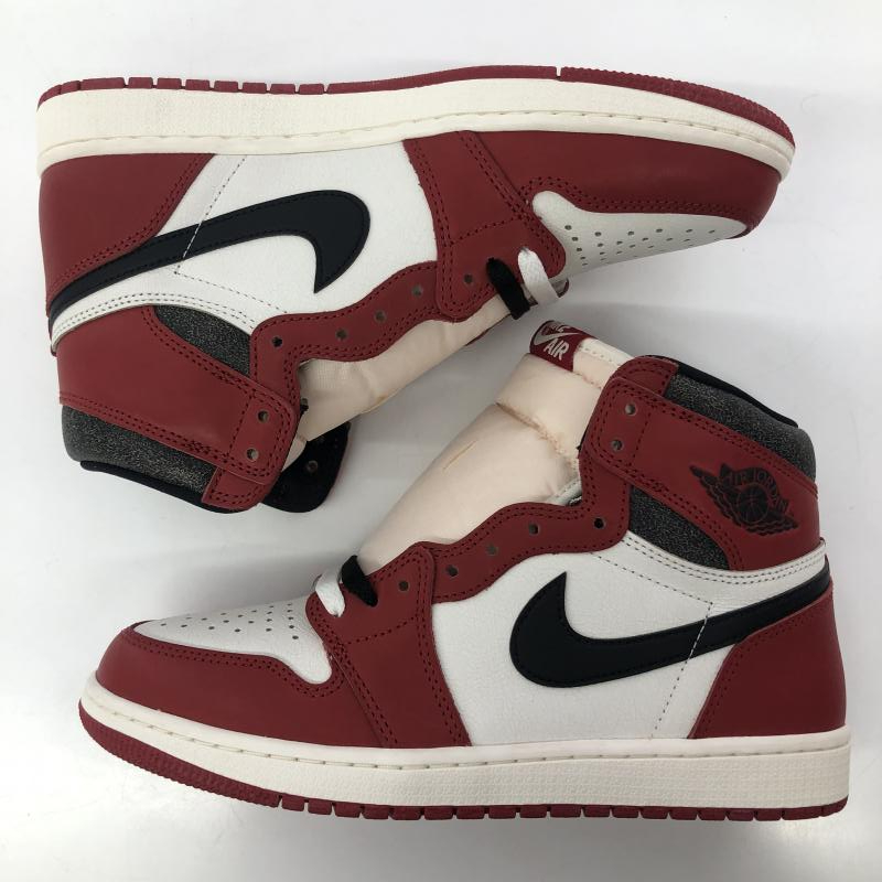 【中古】NIKE AIR JORDAN1 RETRO　HIGH OG Chicago　Lost & Found　DZ5485-612 　27cm　ナイキ　シカゴ[240066138076]_画像4