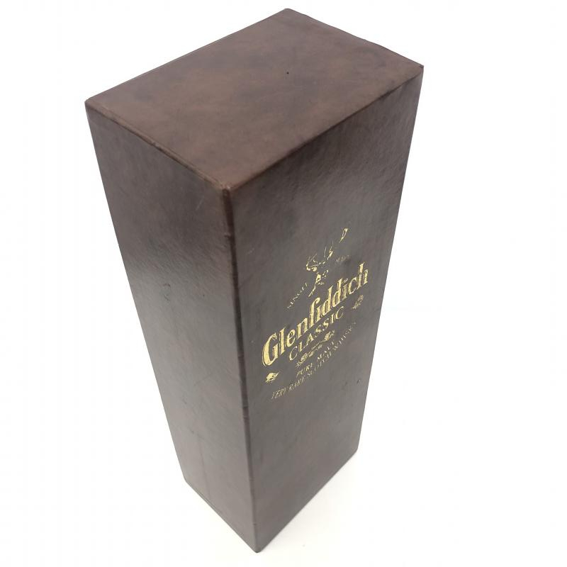 【中古】【未開栓】Glenfiddich グレンフィディック CLASSIC ウイスキー 700ml 43％ 装飾はがれ　総重量1229ｇ[240019445498]_画像9