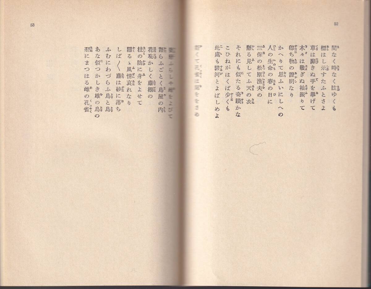 伊良子清白　詩集　孔雀船　岩波文庫　岩波書店_画像2