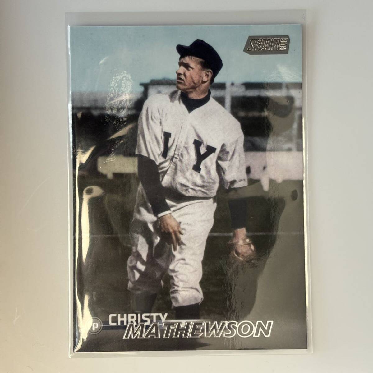 [Christy Mathewson] Base(194)[2023 Topps Stadium Club Baseball](New York(San Francisco Giants(SF))クリスティ・マシューソン_画像1