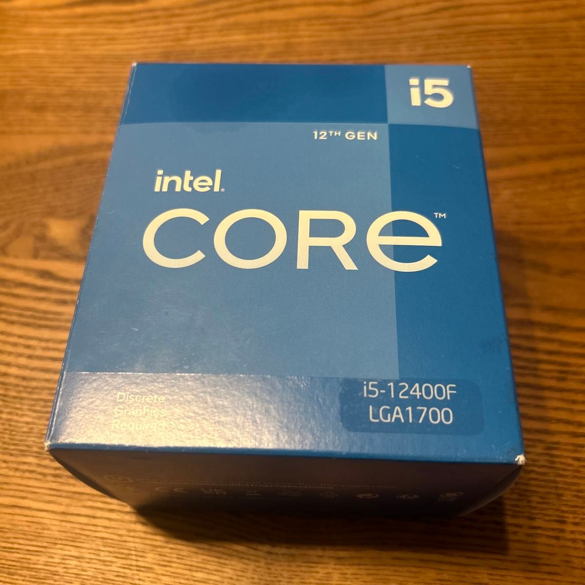 新品 未使用品 プロセッサー クーラー  intel Core i5-12400F