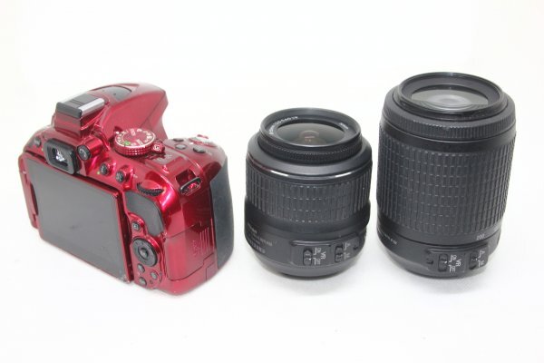 Nikon デジタル一眼レフカメラ D5300 ダブルレンズセット レッド #3345-201の画像3