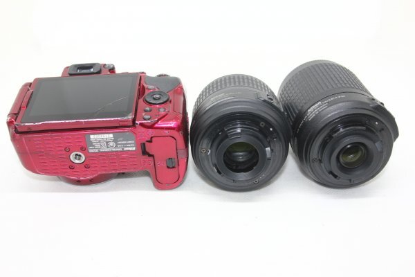 Nikon デジタル一眼レフカメラ D5300 ダブルレンズセット レッド #3345-201の画像6