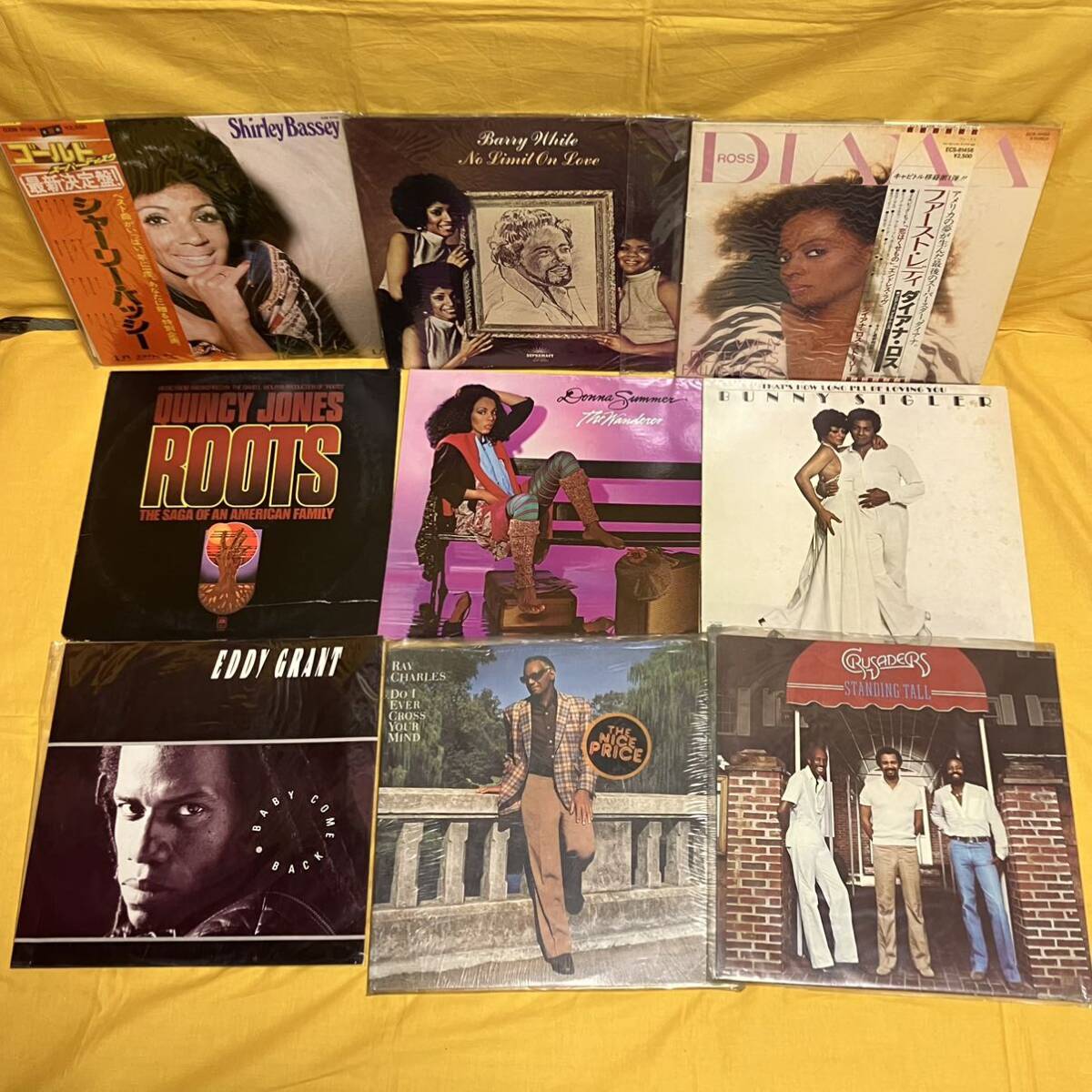 R＆B FUNK LP 48枚 Soul ソウル まとめ売り MOTOWN SUPREMES ROBERTA FLACK Earth Wind & Fire 他 レコード まとめて アナログ盤 03H-M05の画像2