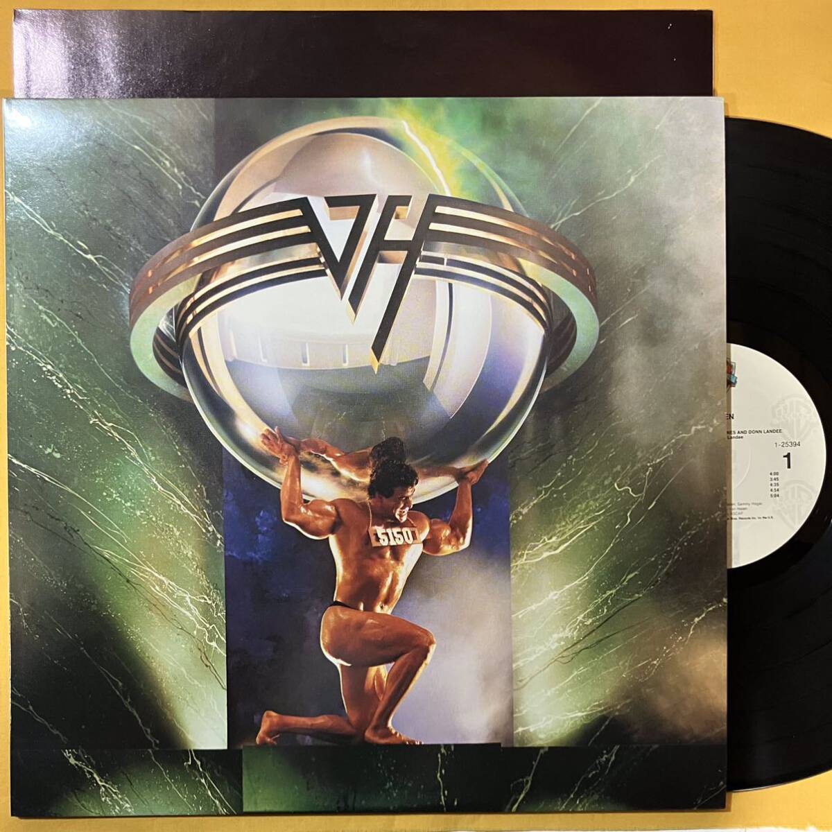 US盤 ヴァン・ヘイレン Van Halen / 5150 25394-1 EVH LP レコード アナログ盤_画像1