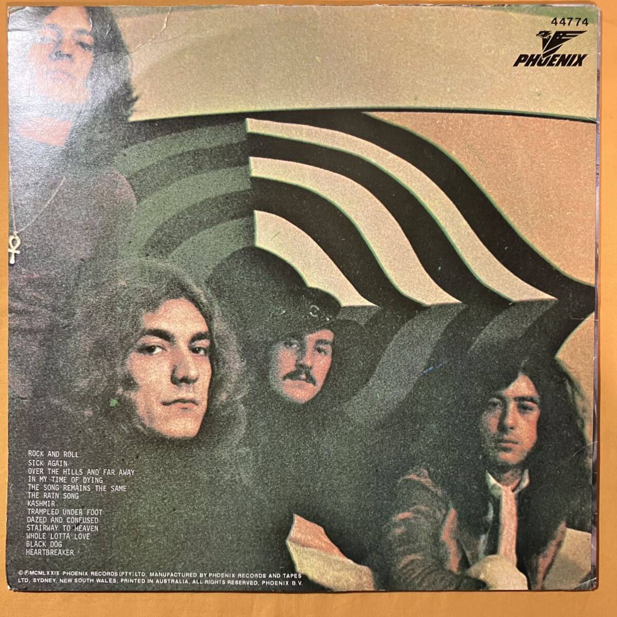 US盤 レッド・ツェッペリン Led Zeppelin 2LP / Montreal 75' 44774 LP レコード アナログ盤_画像4