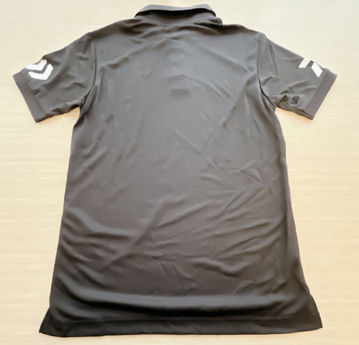 DAIWA ダイワ DE-7906 半袖ポロシャツ ブラック×ホワイト Ｍ 半袖 シャツ (OI0423)_画像4
