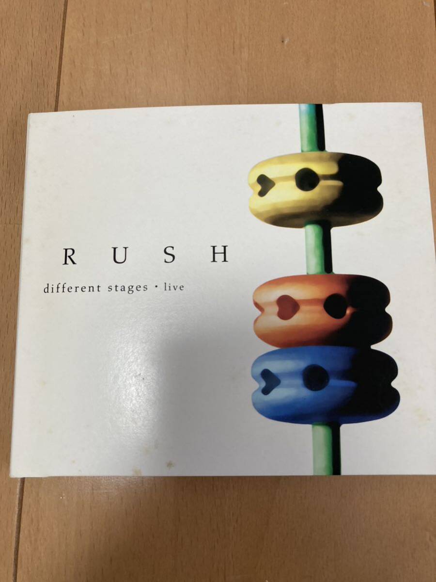 RUSH different stages live CD 2枚組_画像1
