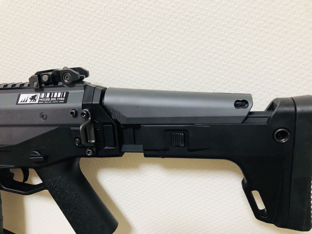 BCS カスタム WE TECH MSK MASADA ACR Remingtonガスブローバック グレー セラコート MAGPUL マサダ レミントン マグプル ガスブロ_画像2