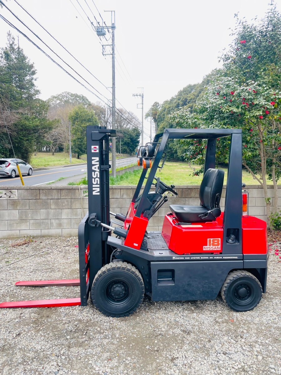 ◆ NISSAN ◆ 日産 ◆ フォークリフト ◆ ガソリン ◆ 千葉県発 ◆NH01◆マニュアル_画像1