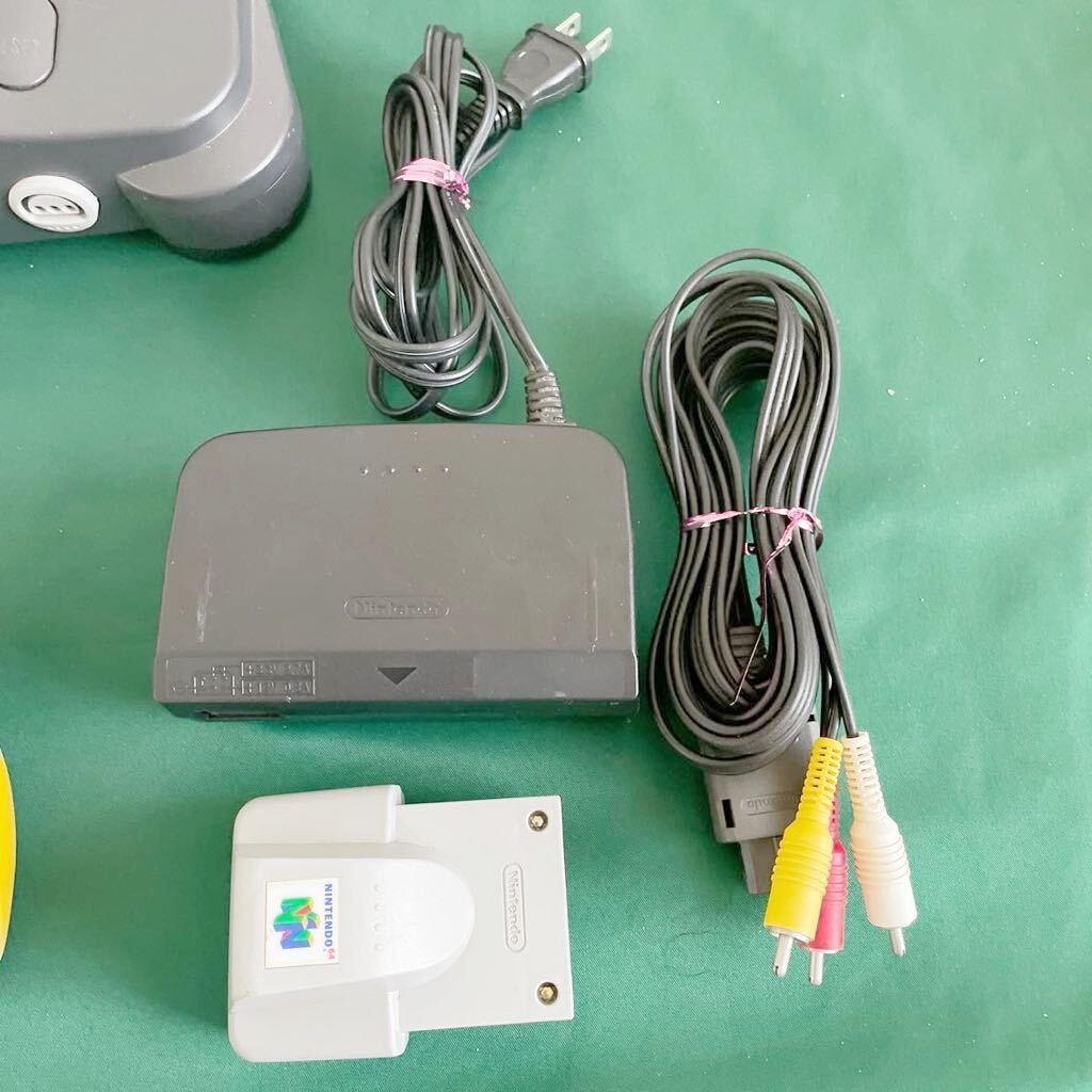 任天堂 Nintendo 64 コントローラー ソフト ゲーム機 NUS-001（JPN） 現状保管品の画像5