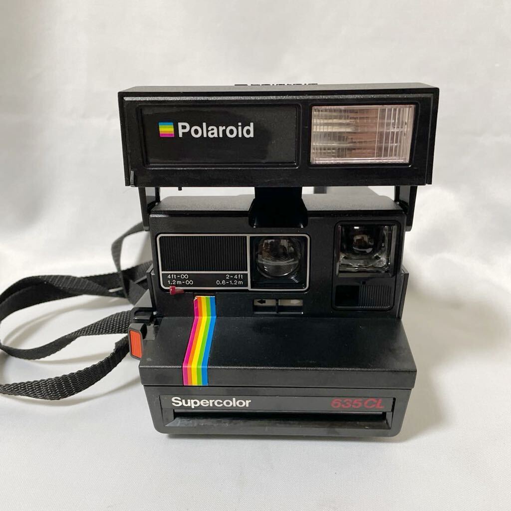 Polaroid ポラロイド ポラロイドカメラ Supercolor 635CL インスタントカメラ 通電確認済 現状保管品の画像1