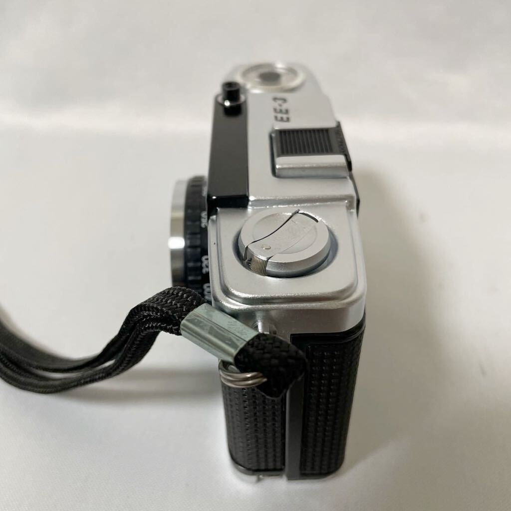 【比較的綺麗】 OLYMPUS オリンパス PEN ペン EE-3 フィルムカメラ コンパクトカメラ D.Zuiko 1:3.5 f=28mm 未チェック ジャンク品_画像7