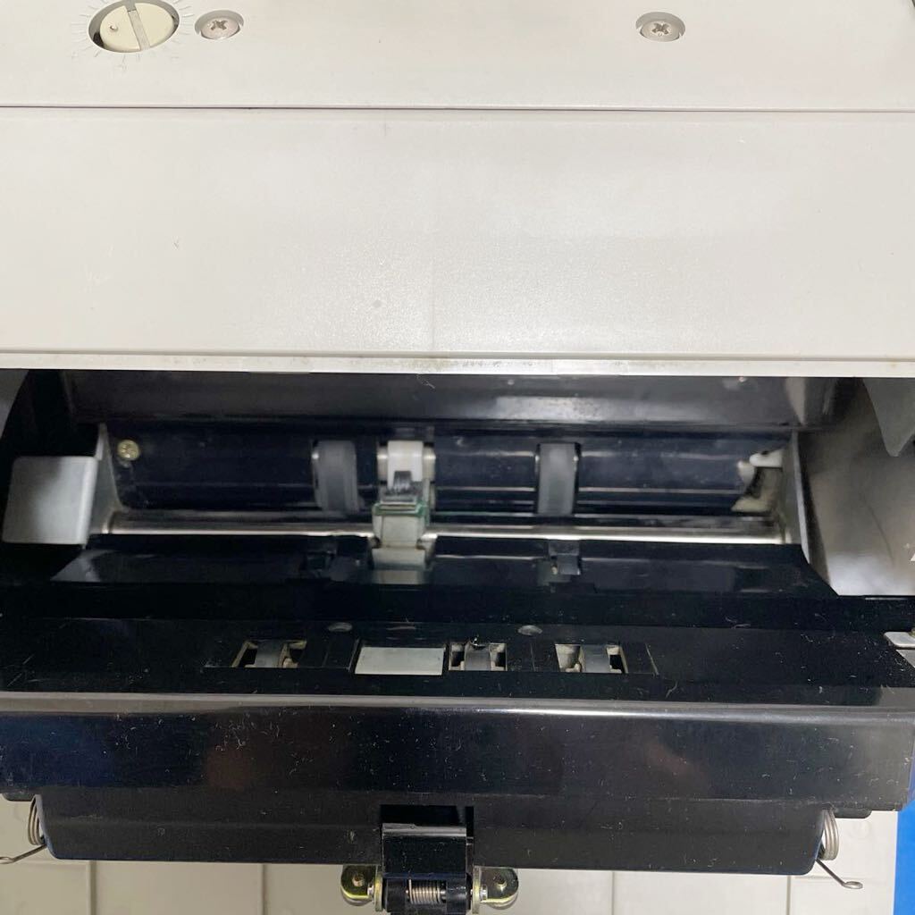 【希少】卓上型 紙幣計算機 LAUREL ローレルバンクマシン F-1000 現状保管品の画像7