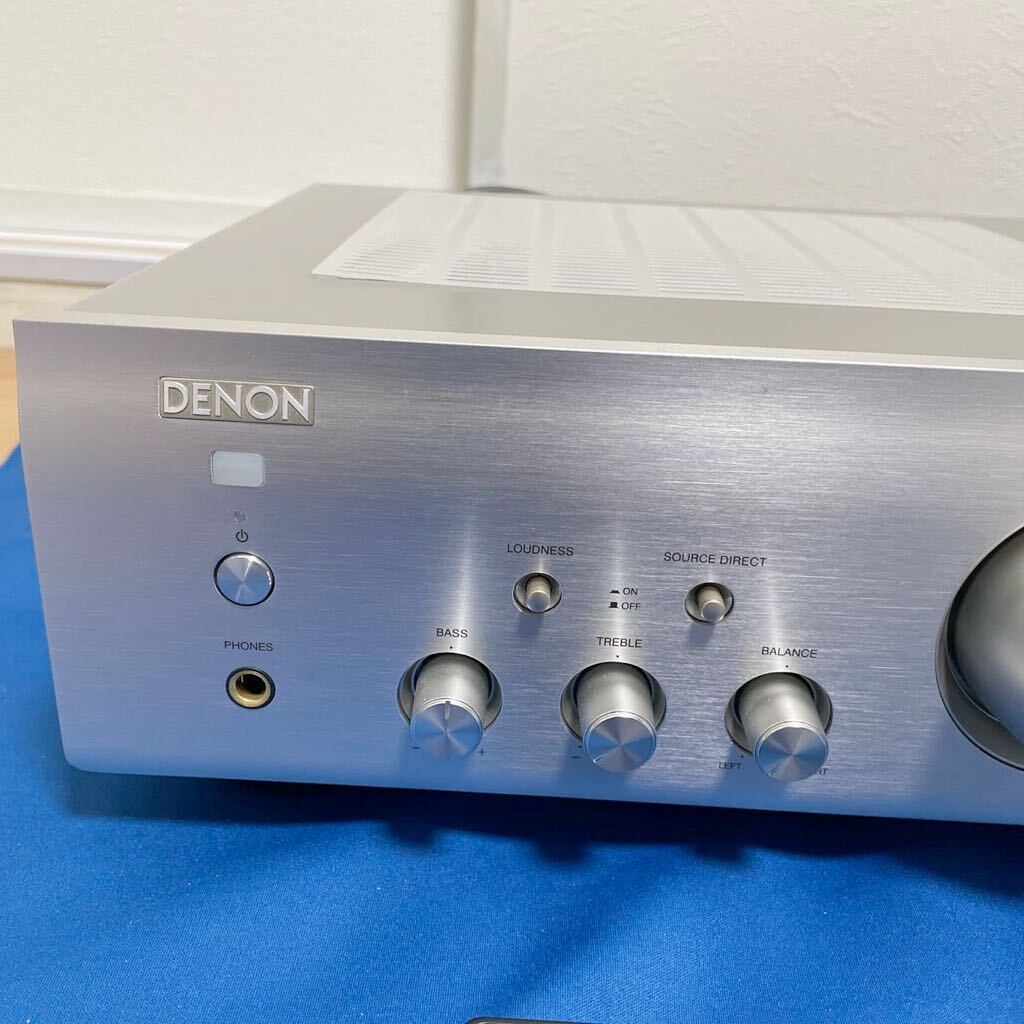 【比較的綺麗】DENON デノン INTEGRATEO AMPLIFIER PMA-390RE リモコン付 通電済み保管品の画像2