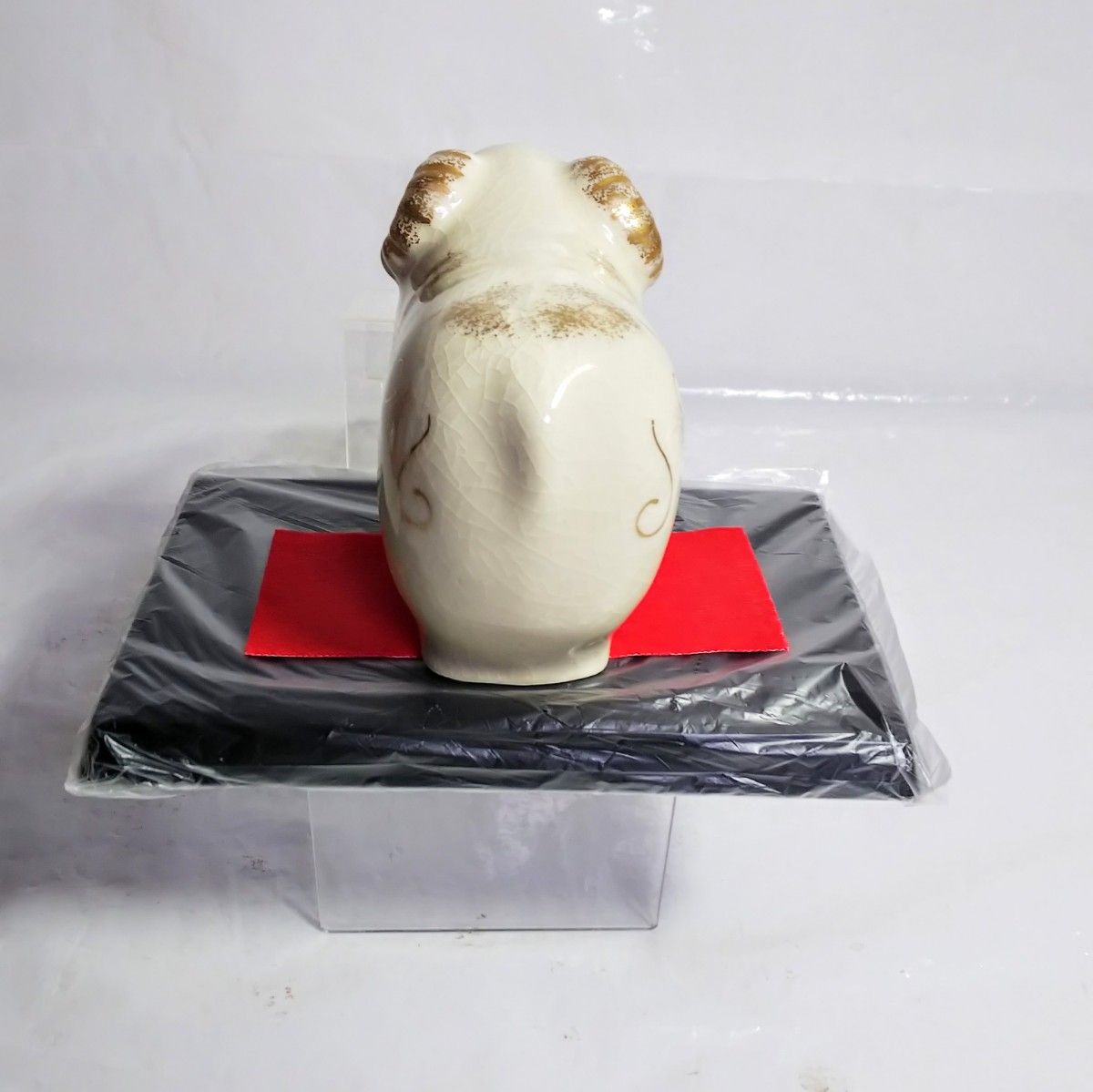 新品 たち吉 縁起物 未 置物 羊 陶器 未年 干支 オブジェ 未歳 新品 たち吉 縁起物 未 置物 羊 陶器 未年 干支 オブジェ 未歳