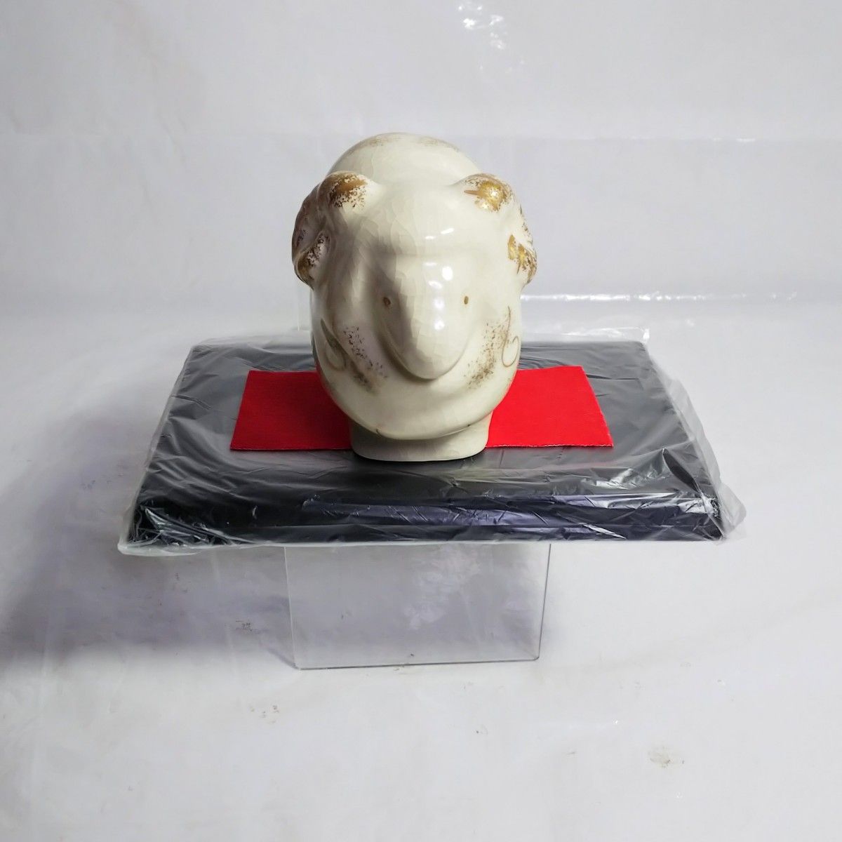 新品 たち吉 縁起物 未 置物 羊 陶器 未年 干支 オブジェ 未歳 新品 たち吉 縁起物 未 置物 羊 陶器 未年 干支 オブジェ 未歳