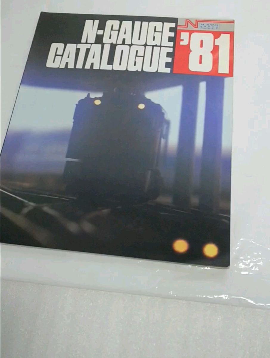 美品 ★ KATO N-GAUGE CATALOGUE '81 Nゲージ カタログ 関水金属 鉄道 模型 本