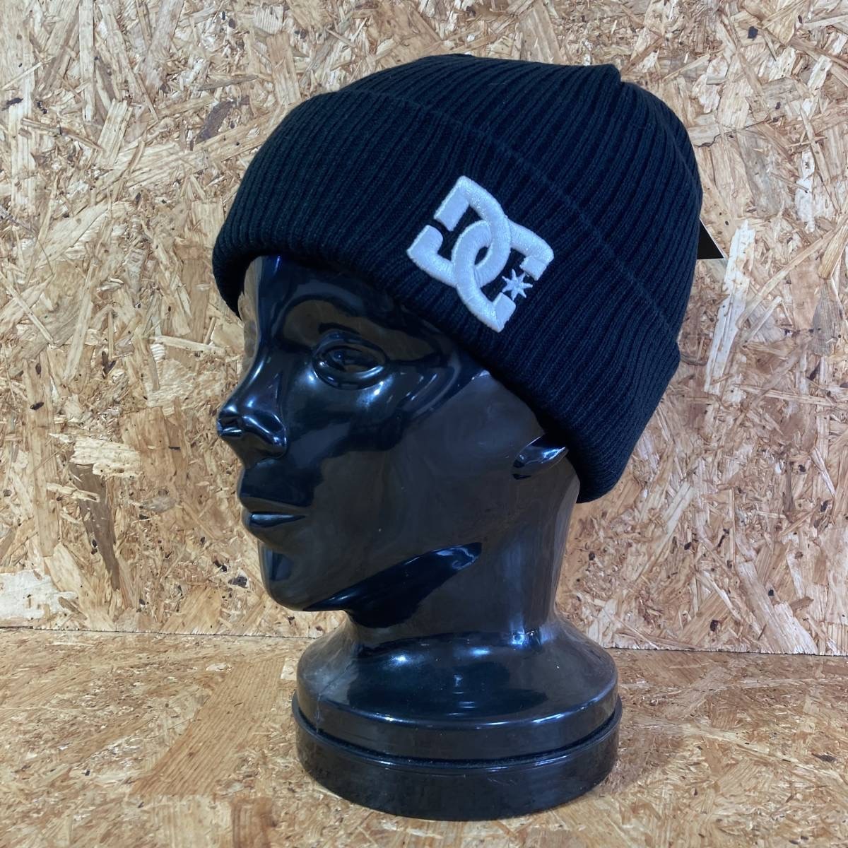 DC SHOES BEANIE ニットキャップ ビーニー 帽子 ブラック_画像1