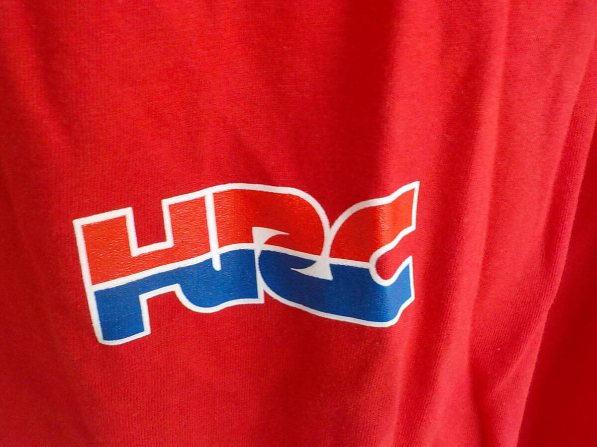 旧車 FOX ホンダ レーシングチーム HRC Tシャツ 新品 Mサイズ  オート用品の画像4