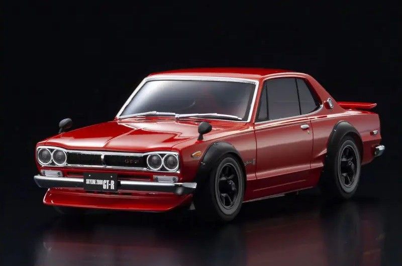 ミニッツ 日産スカイライン 2000GT-R KPGC10 チューンド・バージョン レッド 60周年記念仕様 MZP466R60