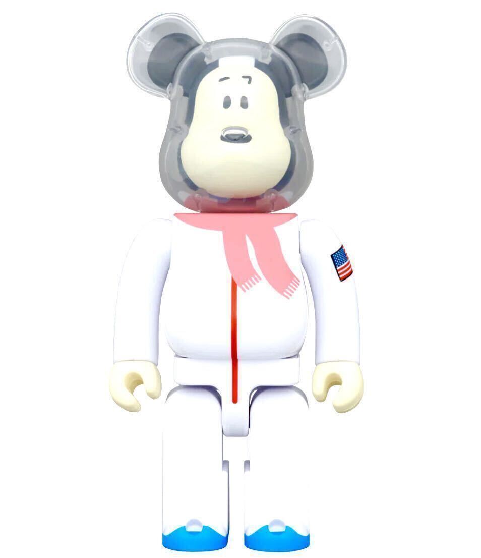 1円から★BE@RBRICKASTRONAUTSNOOPY（400％）WORLD WIDE TOUR 3 inBANGKOK 開催記念商品 MEDICOM 新品 未開封_画像1