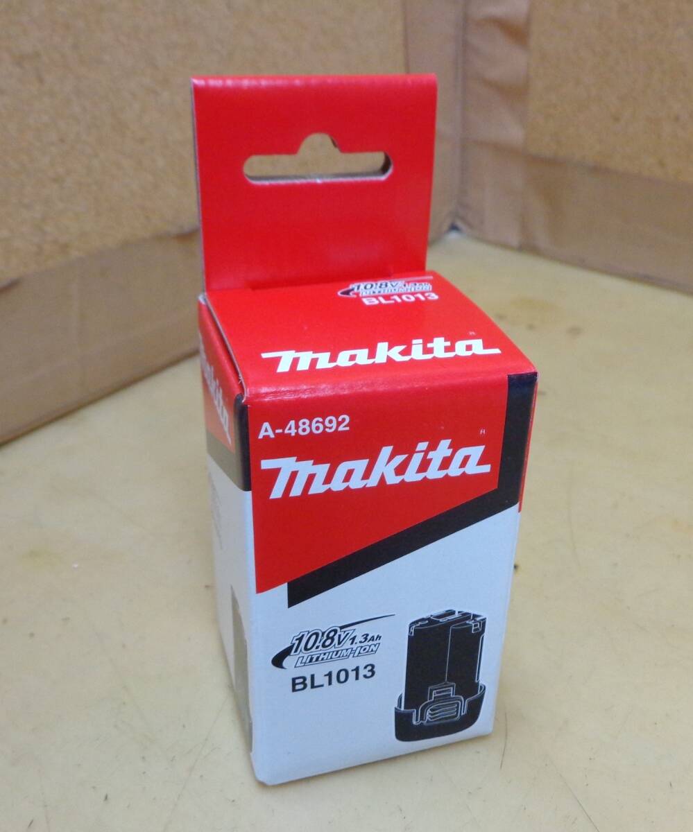 N13★makita(マキタ) 純正 10.8V バッテリー BL1013 1.3Ah★未使用_画像1