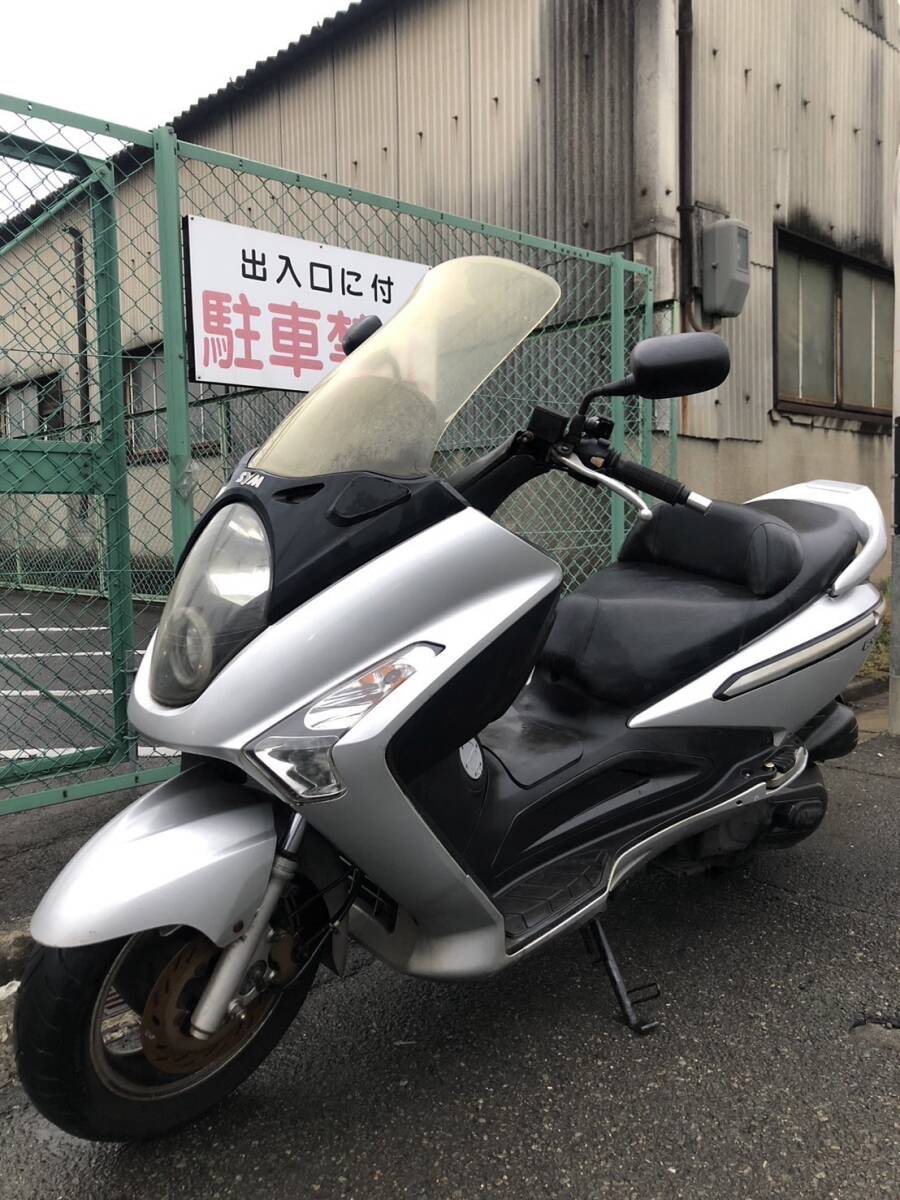 SYM RV250 28221㎞ エンジン実働 250㏄ 通勤・通学などに 書類あり 大阪より 売り切り DIO ズーマーX マジェスティの画像4