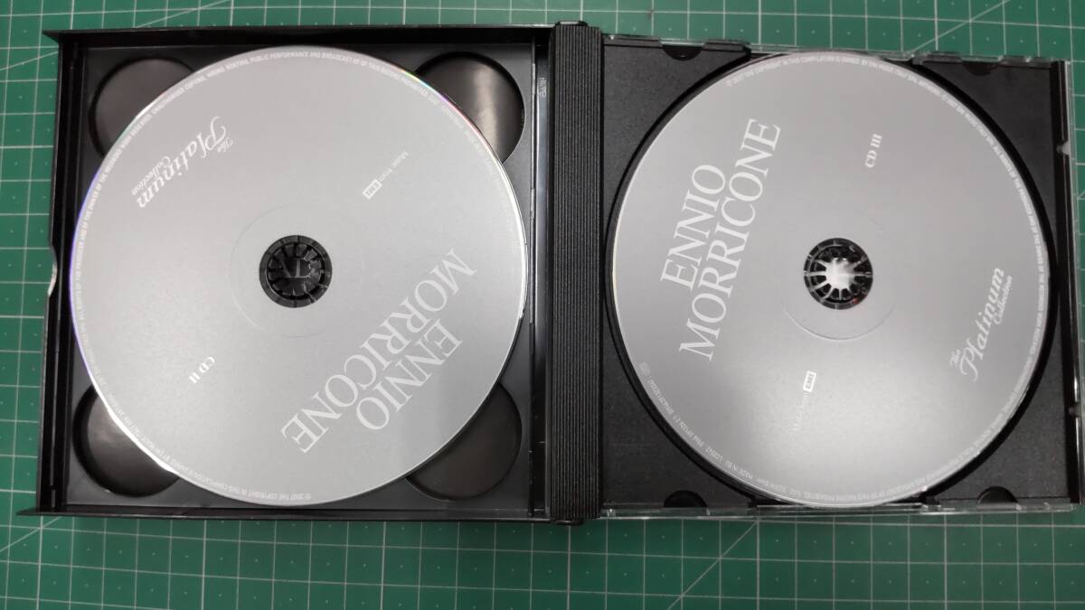【3CD】ENNIO MORRICONE The Platinum Collection　エンニオ・モリコーネ　ザ・プラチナ・コレクション　EMI 094639132324●H3516_画像4