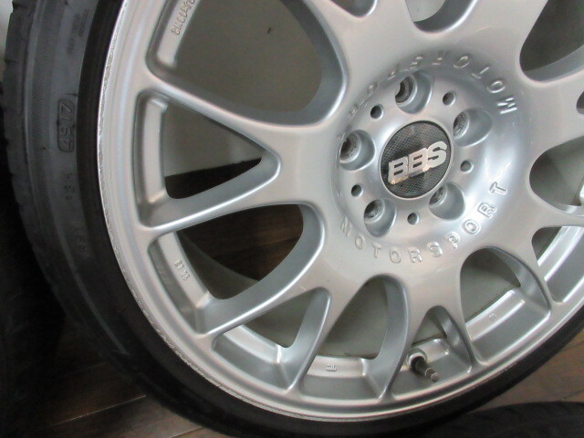 【送料無料・税込み】BBS GERMANY CH004 19in8.5J+35 5穴 PCD120 BS ポテンザS001 235/35R19 BMW3シリーズ F30 31 など_画像4