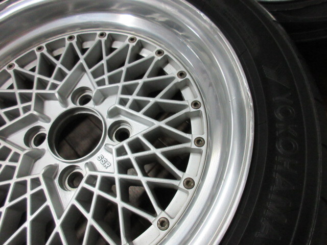 【送料無料・税込み】SSR star fomula メッシュ 15in7J+10(実) 4穴PCD114.3 YH ネオバAD08R 195/50R15 AE86 S13 他旧車カスタム_画像7