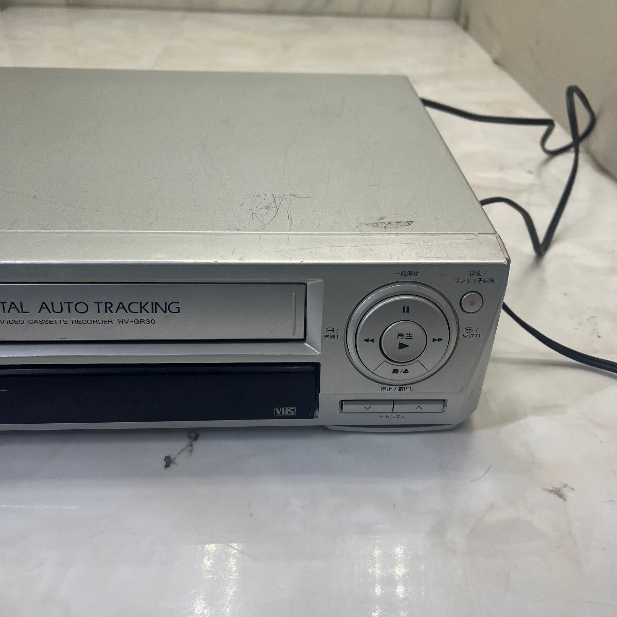 ＝M＝ aiwa アイワ VHSビデオデッキ HV-GR30 ビデオカセットレコーダー ＝B-240312_画像3