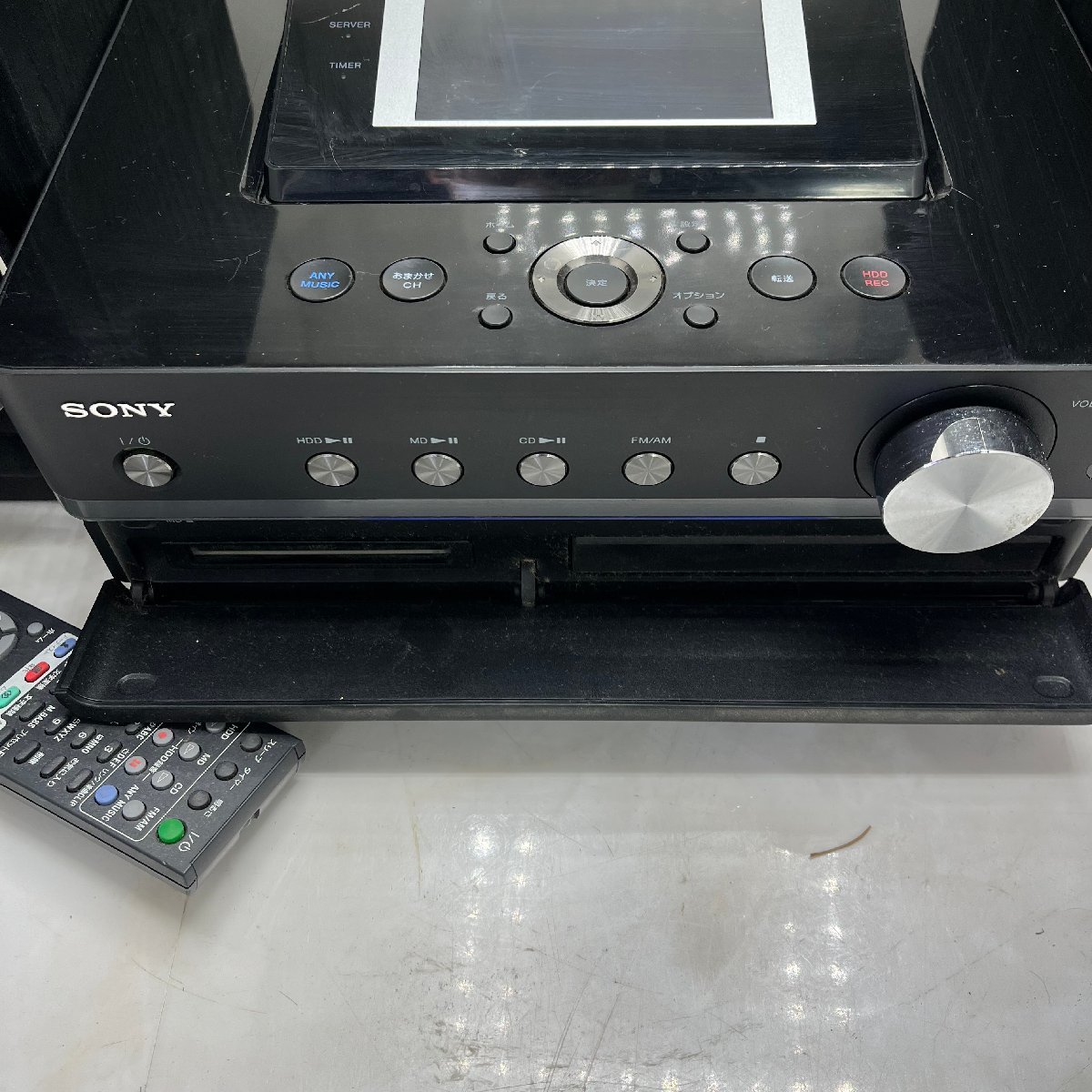 =OG= SONY Sony HDD network audio system player HCD-M700HD 2009 year made present condition goods MD Junk =B-240261