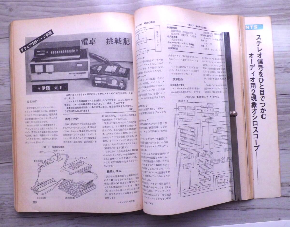 トランジスタ技術 昭和47年8月 発行 大変古い本ですの画像6