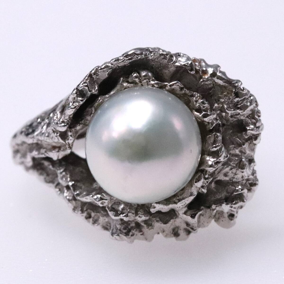 【国内発送】 田崎真珠 ヴィンテージ リング タサキ TASAKI 真珠 9.4mm パール シルバー 指輪